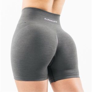 Alphalete Women's Gray High-Waisted Shorts